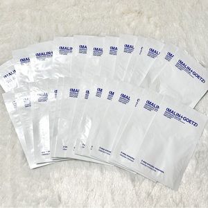NEW 25 Lot Malin + Goetz 2-Step Facial Cleanse & Moisturize Pads